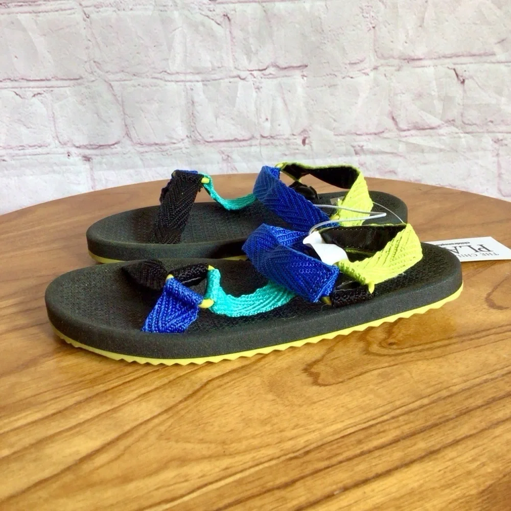 The Children's Place Multi-Color Adventure Sandals - Size 11